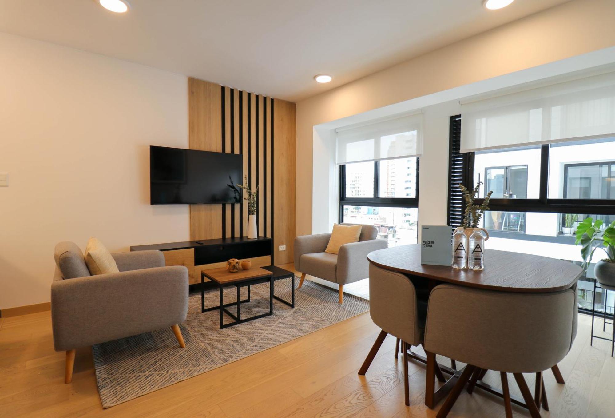 Splendid 1Br Duplex In Miraflores Distretto di Distretto di Lima Esterno foto